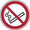 ISO - Veiligheidspictogram - Roken verboden